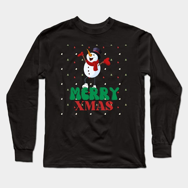 Merry Xmas Long Sleeve T-Shirt by Teeshop